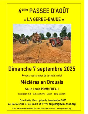 MÉZIÈRES-EN-DROUAIS - 4e Passée d’août