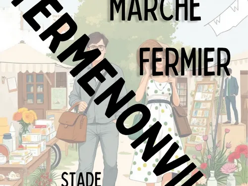 YERMENONVILLE - Vide-greniers et marché fermier