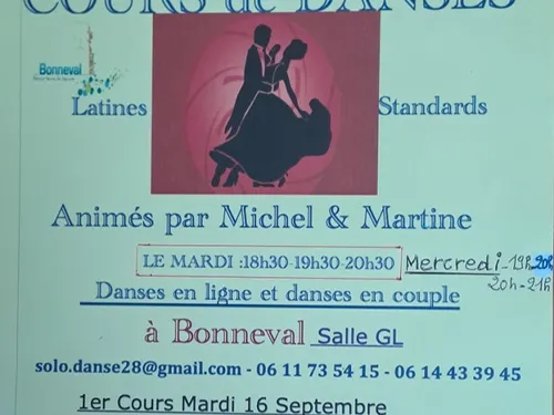 BONNEVAL - Cours de danses