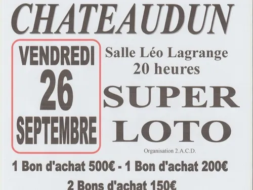 CHÂTEAUDUN - Loto de 2ACD