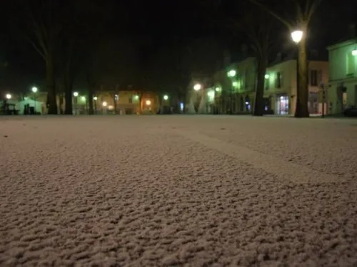 LUCE - Un phénomène de neige industrielle observé ce mardi