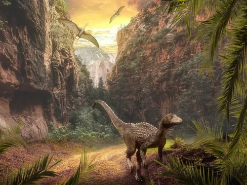 Une quarantaine de "dinos" à voir à Châteaudun