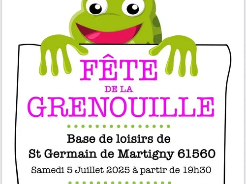 SAINT-GERMAIN-DE-MARTIGNY (61) - Fête de la grenouille