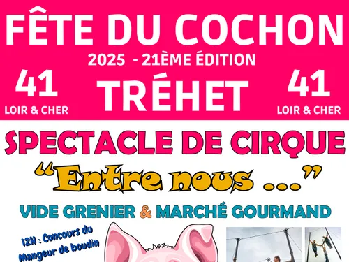 TRÉHET (41) - Vide-greniers, marché gourmand et spectacle