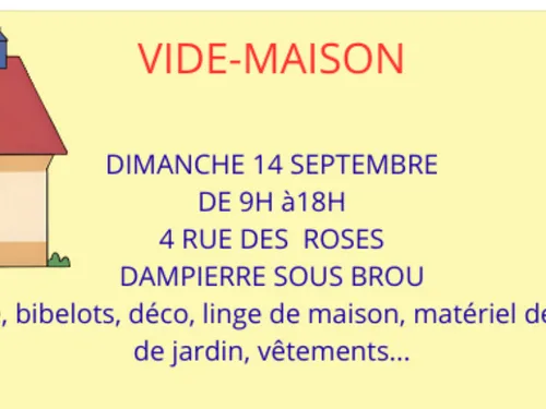 DAMPIERRE-SOUS-BROU - Vide maison