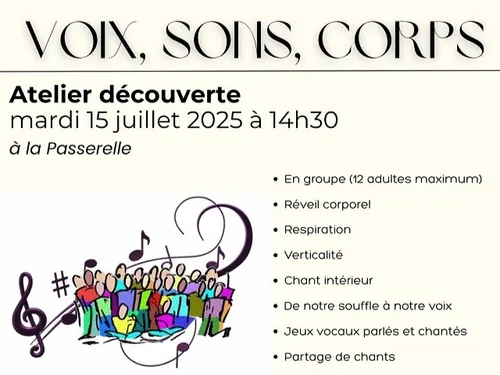 FRAZÉ - Atelier découverte : voix, sons, corps