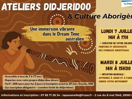 FRAZÉ - Atelier didjeridoo & culture aborigène