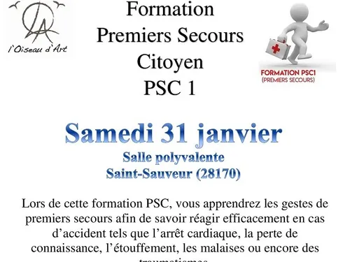 SAINT-SAUVEUR-MARVILLE - Formation Premiers Secours Citoyen