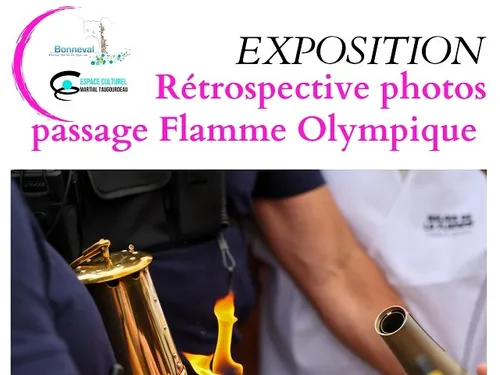 BONNEVAL - Exposition : Rétrospective photos passage Flamme Olympique