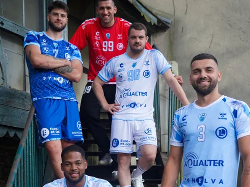 Des vitraux sur les maillots des handballeurs chartrains
