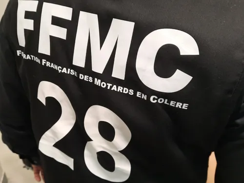 Direction Rouen pour les Motards en Colère