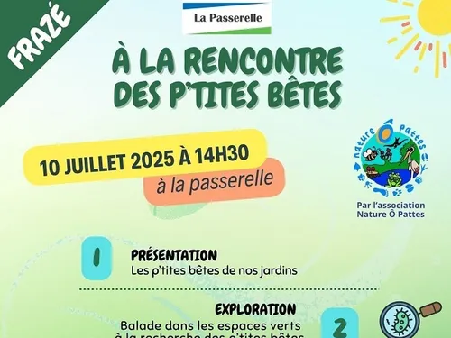 FRAZÉ - A la rencontre des p'tites bêtes