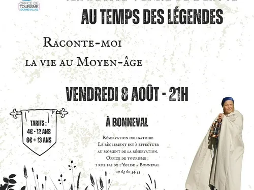 BONNEVAL - Balade contée : raconte-moi la vie au Moyen-Âge