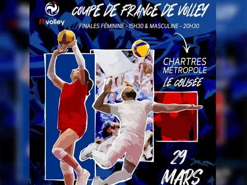 Vivez les finales de Coupe de France de Volley au Colisée !