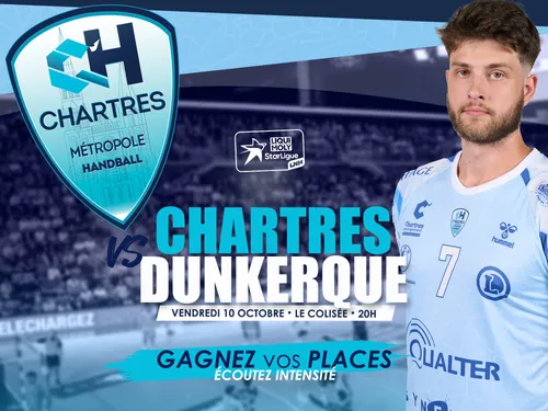Gagnez vos places le match C'CMHB VS DUNKERQUE le 10 octobre !