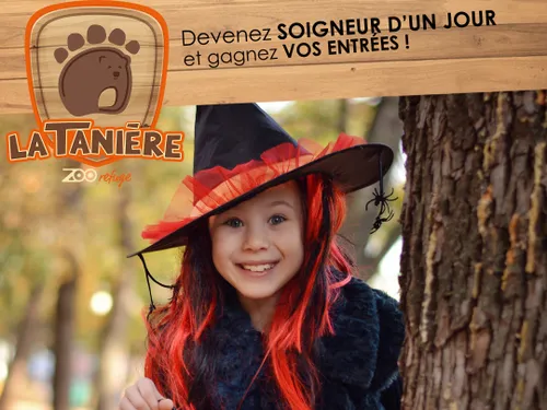 Passez des vacances terrifiantes au Zoo-Refuge La Tanière !