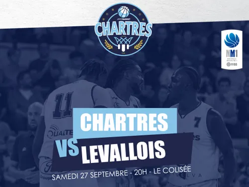 Le C'CMBM affrontera LEVALLOIS au Colisée le 27/09 ! Jouez et...