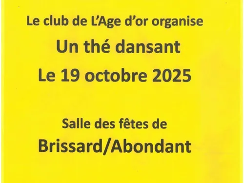 ABONDANT - Thé dansant avec Franck Despalins