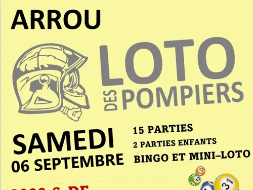 ARROU - Loto des pompiers