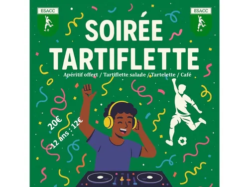 ARROU - Soirée tartiflette de l'ESAC