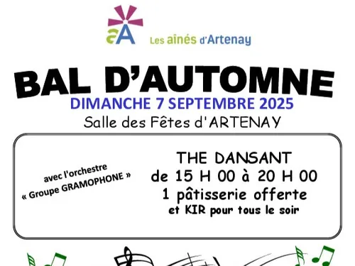 ARTENAY (45) - Bal d'automne des Aînés