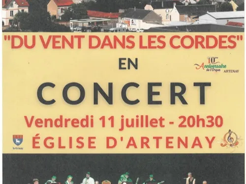 ARTENAY (45) - Concert : Du vent dans les cordes
