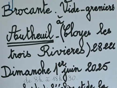 AUTHEUIL - Brocante, Vide-greniers de Bien Vivre à Autheuil