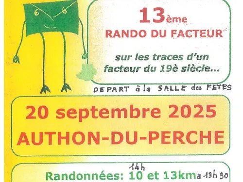 AUTHON-DU-PERCHE - La 13e Rando du facteur