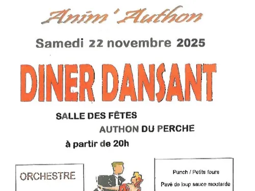AUTHON-DU-PERCHE - Dîner dansant d'Anim'Authon