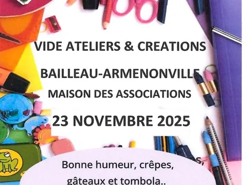 BAILLEAU-ARMENONVILLE - Vide atelier & Créations