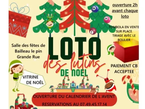 BAILLEAU-LE-PIN - Loto des Lutins de Noël