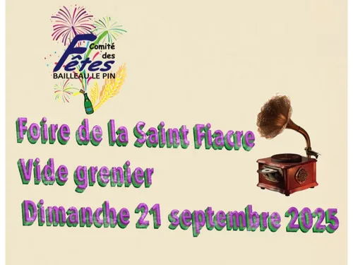 BAILLEAU-LE-PIN - Vide-greniers, foire de la Saint-Fiacre