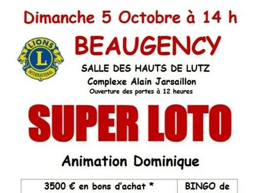 BEAUGENCY (45) - Loto du Lions Club