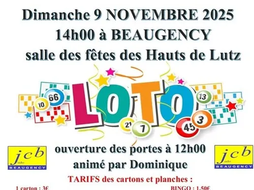 BEAUGENCY (45) - Loto du Judo Club Balgentien