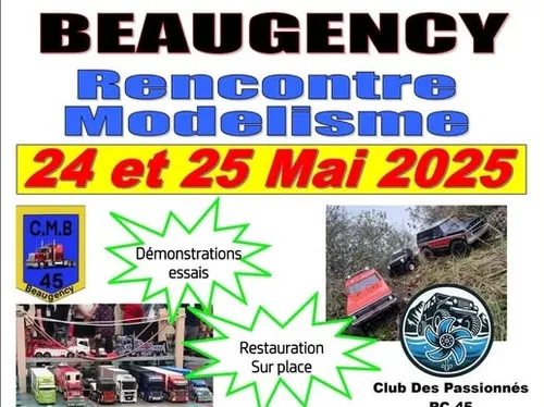 BEAUGENCY (45) - Salon du modélisme
