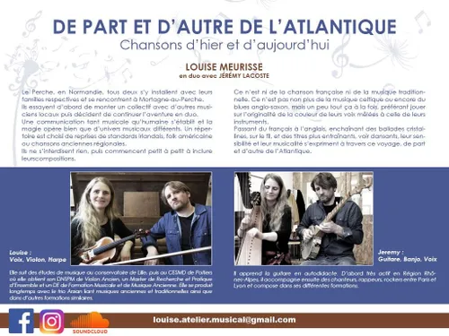 BELLÊME (61) - Les Pic-nics en musique : : Louise au singulier