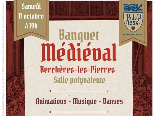 BERCHÈRES-LES-PIERRES - Banquet médiéval