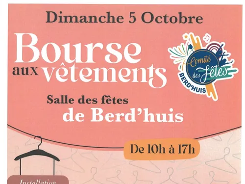BERD'HUIS (61) - Bourse aux vêtements