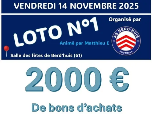 BERD'HUIS (61) - Loto du foot