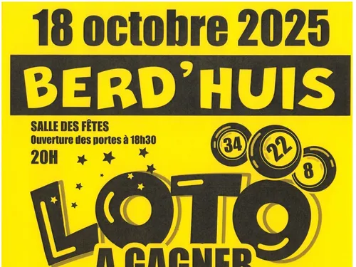 BERD'HUIS (61) - Loto du comité des fêtes