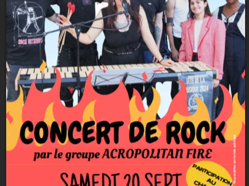 BOISSY-LES-PERCHE - Concert rock : Acropolitan Fire