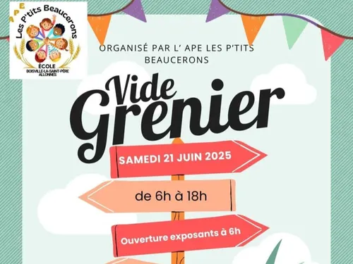 BOISVILLE-LA-SAINT-PÈRE - Vide-greniers de l'APE