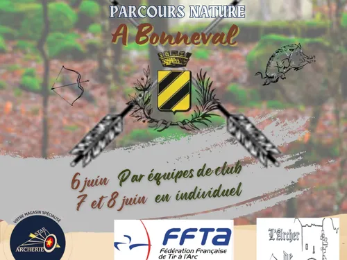 BONNEVAL - Championnat de France de tir-à-l’arc parcours nature