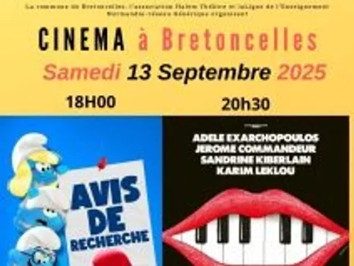 BRETONCELLES (61) - Cinéma : Les Schtroumpfs / L'accident de piano