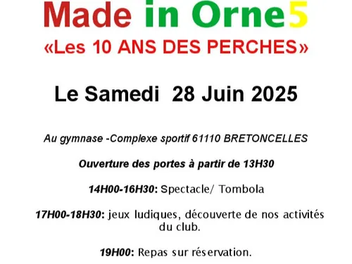 BRETONCELLES (61) - Made in Orne 5 les 10 ans des Perchés