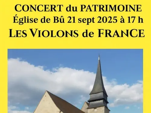 BÛ - Concert du patrimoine : les Violons de France