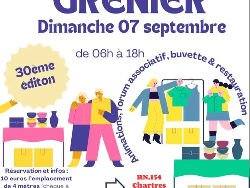 CHALLET - Vide-greniers du comité des fêtes