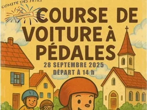 CHAMPHOL - Course de voiture à pédales
