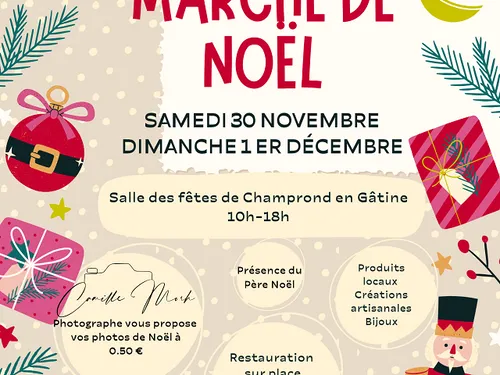 CHAMPROND-EN-GÂTINE - Marché de Noël