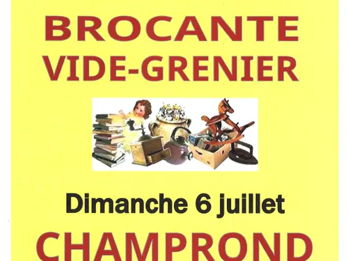 CHAMPROND-EN-PERCHET - Brocante Vide-greniers